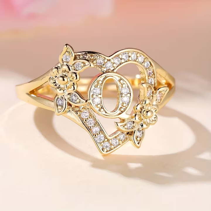 Golden Luxury Adjustable Cuff Ring