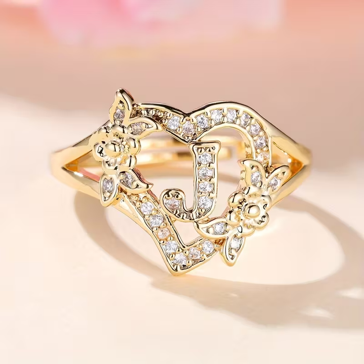 Golden Luxury Adjustable Cuff Ring