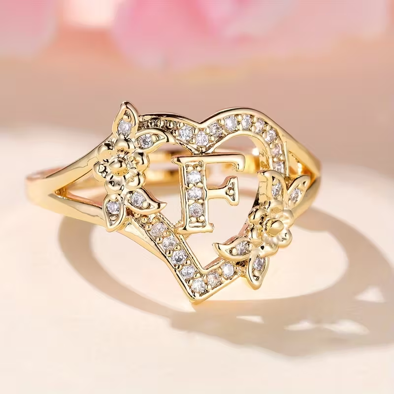 Golden Luxury Adjustable Cuff Ring