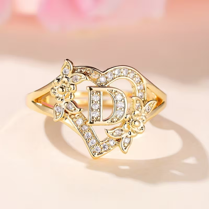 Golden Luxury Adjustable Cuff Ring