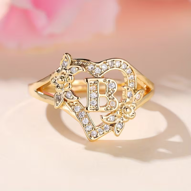 Golden Luxury Adjustable Cuff Ring