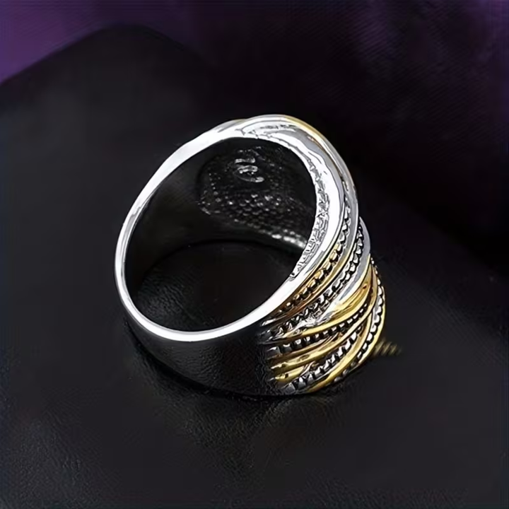 Vintage Layer Gold &amp; Silver Ring