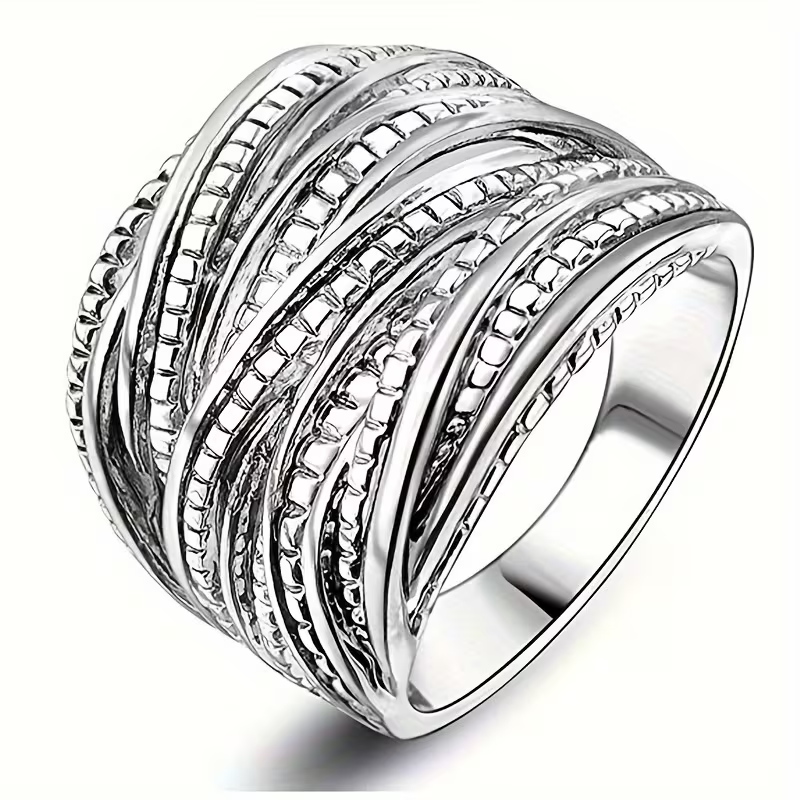 Vintage Layer Gold &amp; Silver Ring