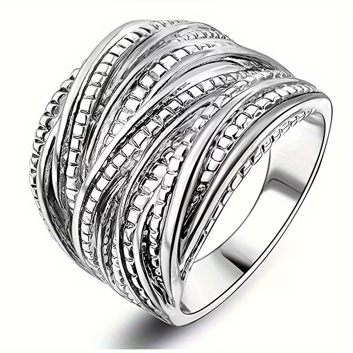 Vintage Layer Gold &amp; Silver Ring