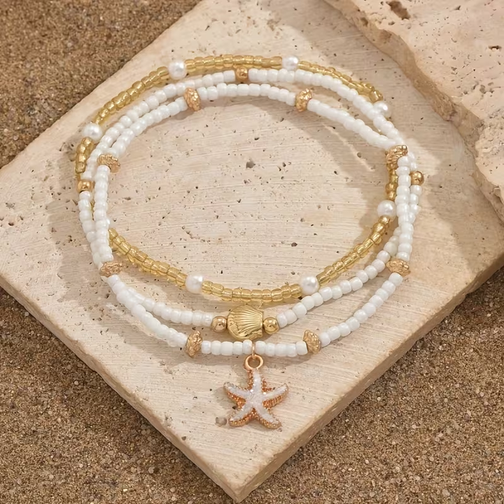 Bohemian Summer Anklet Set