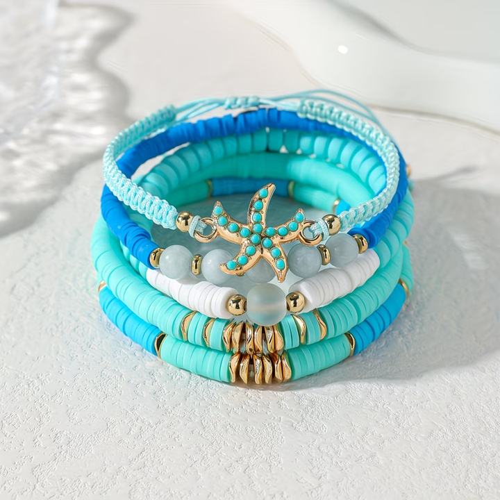Stacked Beach Bracelet Set