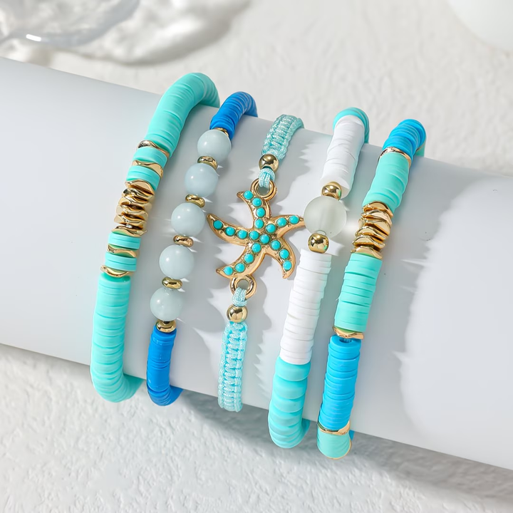 Stacked Beach Bracelet Set