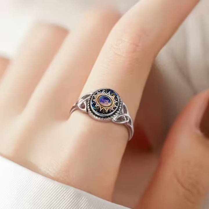 Celestial Galaxy Silver Ring