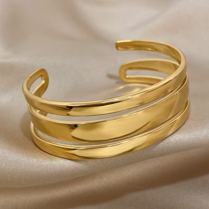 Modern Triple Bracelet