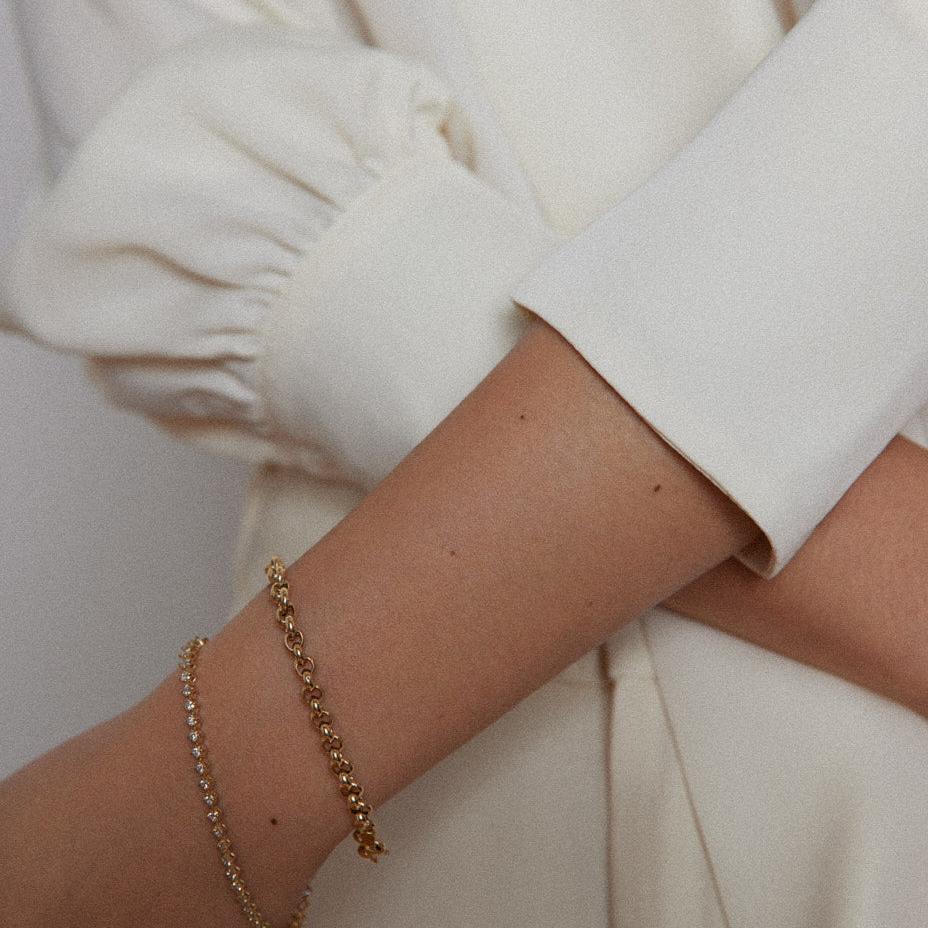 Matis Rolo Link Chain Bracelet