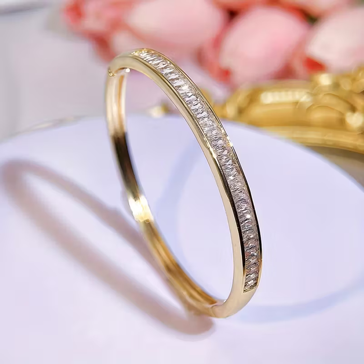 Golden Baguette Bracelet